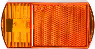 Фонарь  боковой габаритный маркерный (желтый) ФМ 01.12-01, ФМ 01.24-01 (АМР, универсальный)